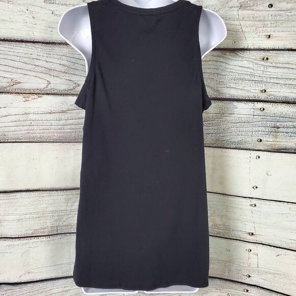 Maurices Maternity XL Black Sleeveless Tank Top Stretch Comfort - Picture 3 of 6